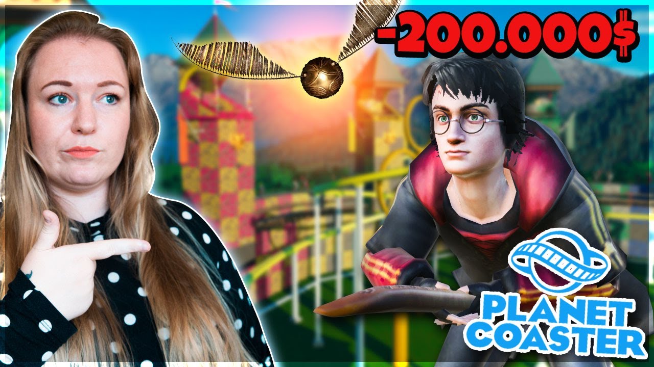 HARRY POTTER RUINERER MIN PARK! | Planet Coaster dansk