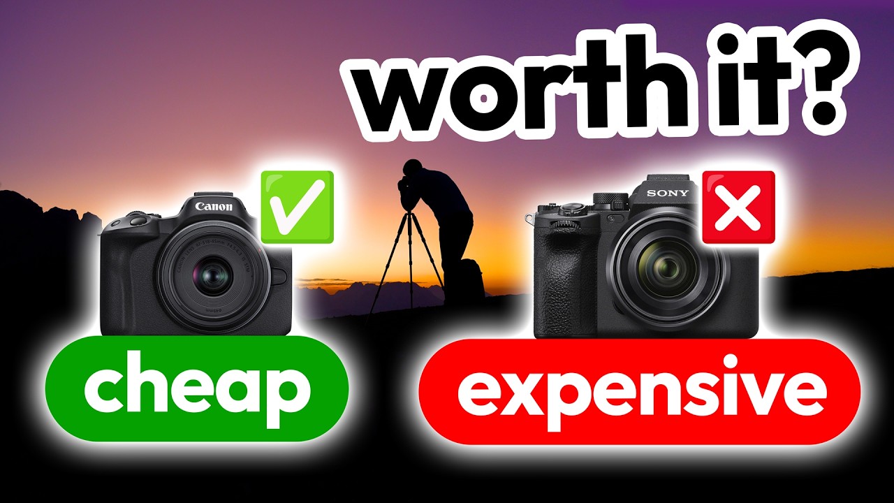 Pro Photographer Challenging Beginner Camera