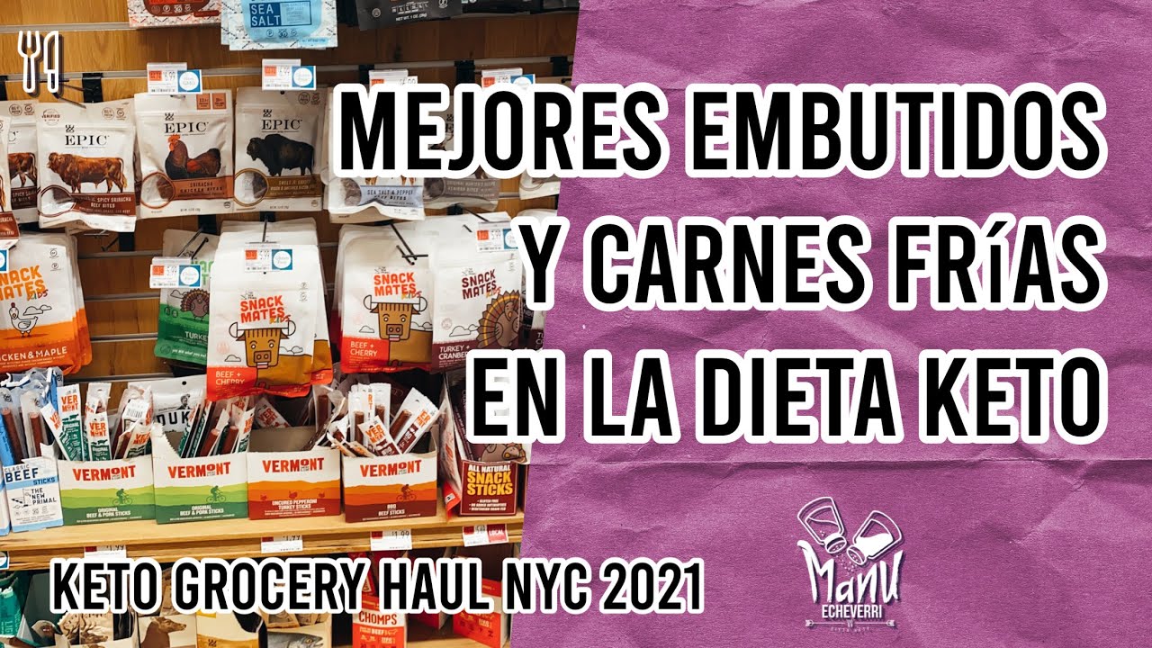 🥓MEJORES CARNES FRIAS Y EMBUTIDOS EN LA DIETA KETO | KETO GROCERY HAUL WHOLE FOODS | Manu Echeverri