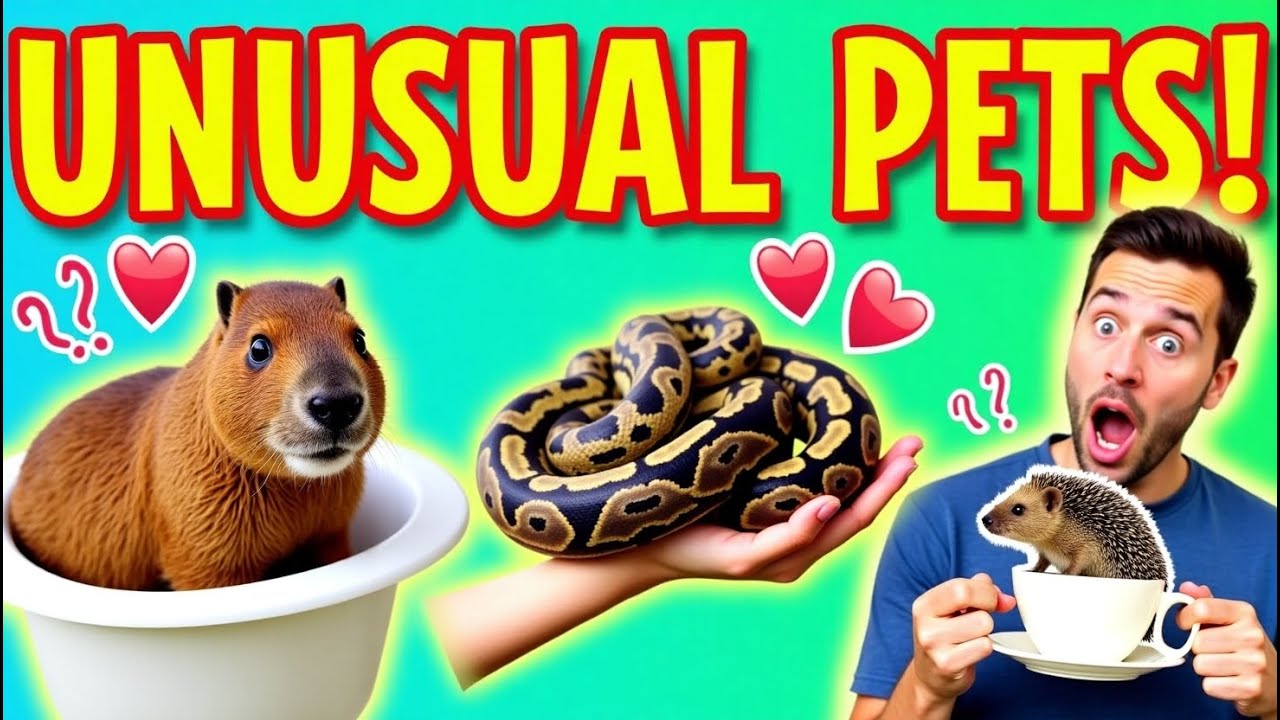 Top 10 Unusual Pets People Actually Own 🐍🦔 | You Won&rsquo;t Believe #1!