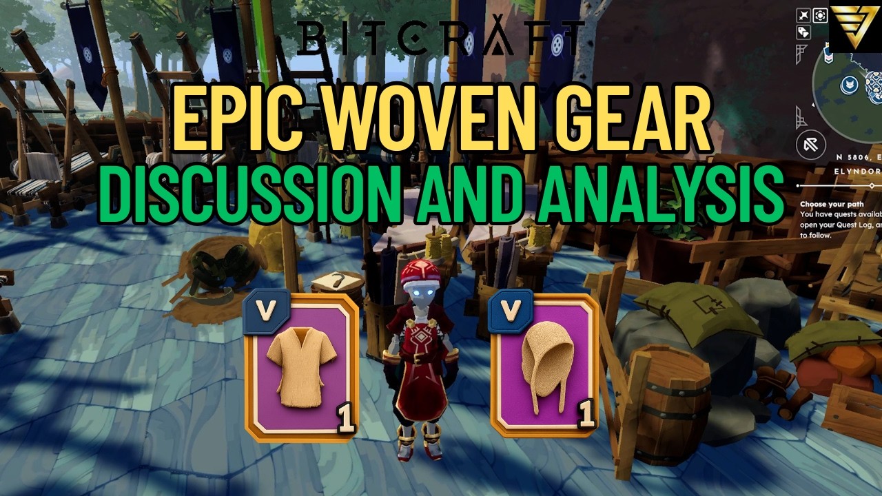Эпический фарм Woven Gear в BitCraft | Анализ прилагается!