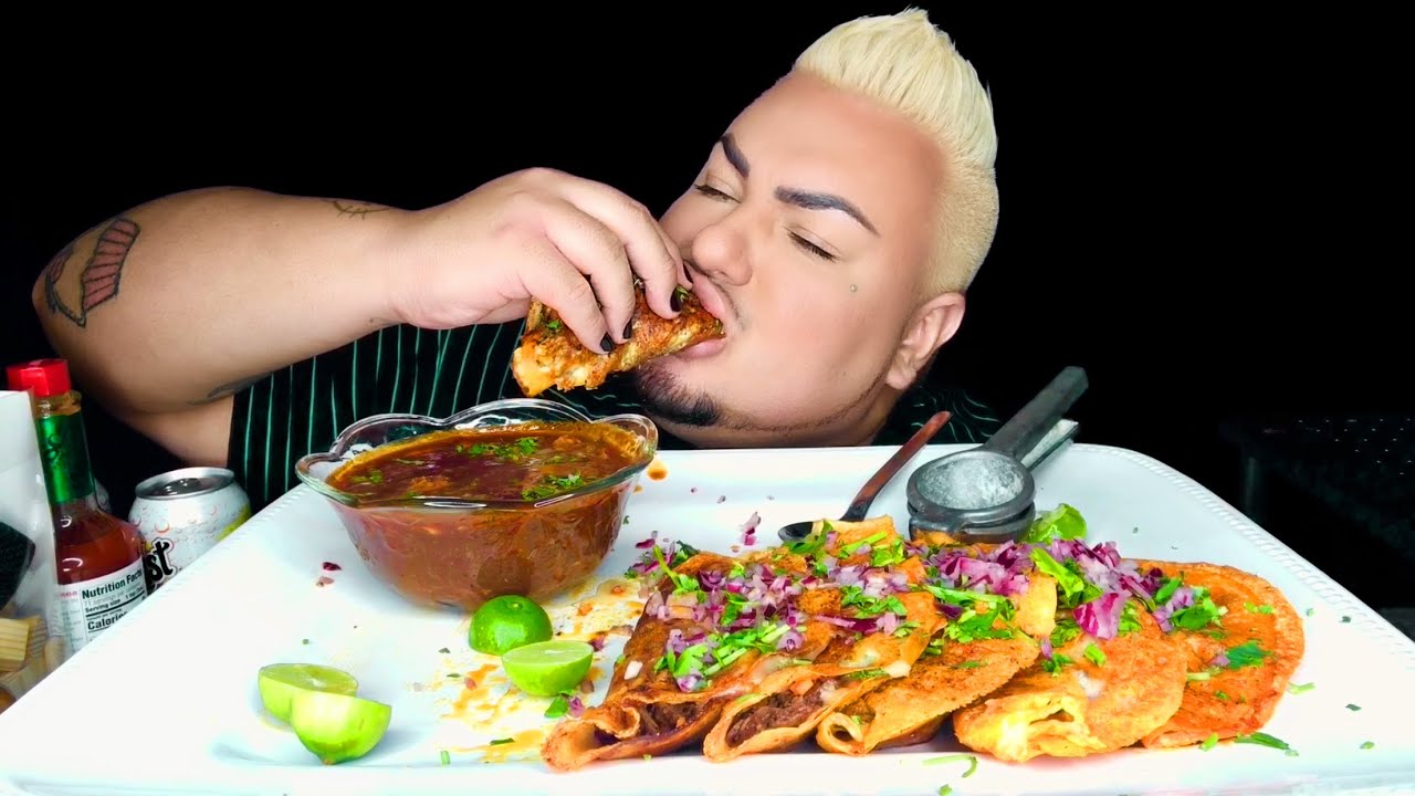CHEESY Birria Tacos w/ Consome • STORY TIME