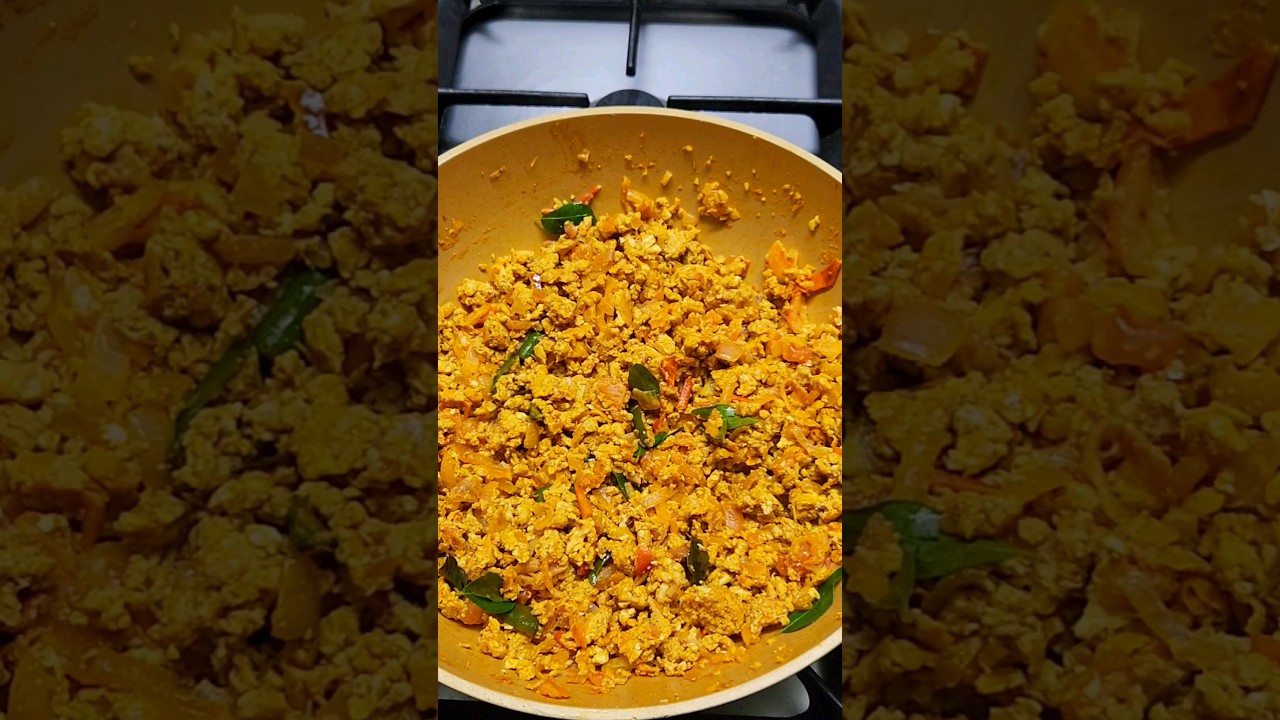 മുട്ട ചികിയത്| Easy Scrambled Eggs  | Egg Bhurji | Mutta Chikkiyath #asmrfood #cookingasmr #shorts