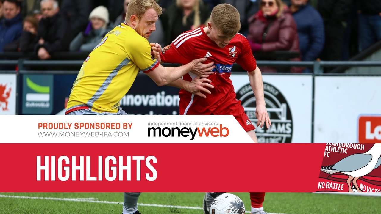 Scarborough 0 v 1 Alfreton - Vanarama National League North - April 2024