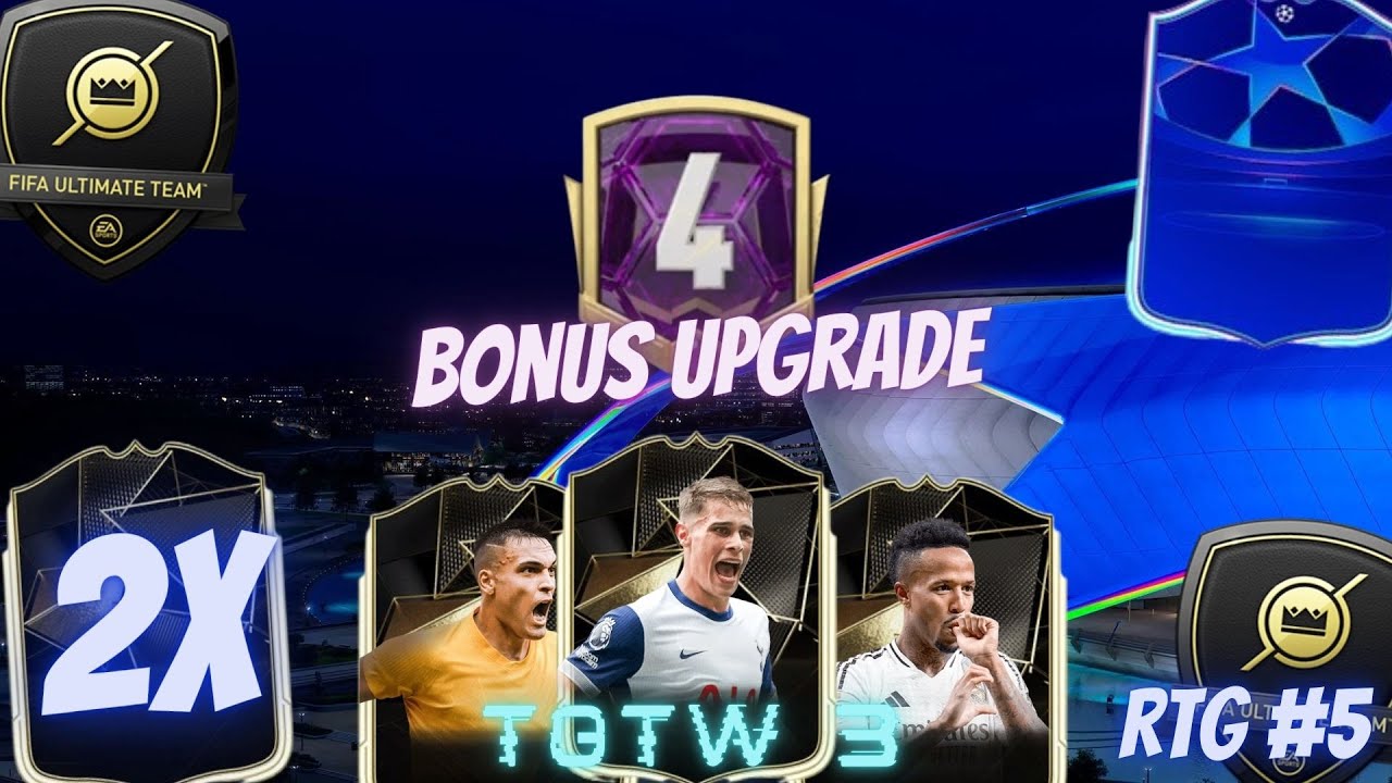 Wir ziehen 200k COINS aus den Division 4 Bonus Upgrades 😱 I EA FC 25 I RTG #5