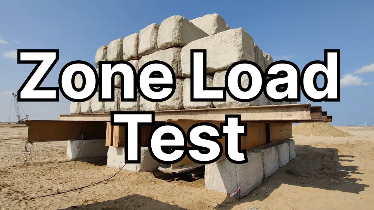 Zone Load Test to measure Settlement - Ayaan And Ayhaam