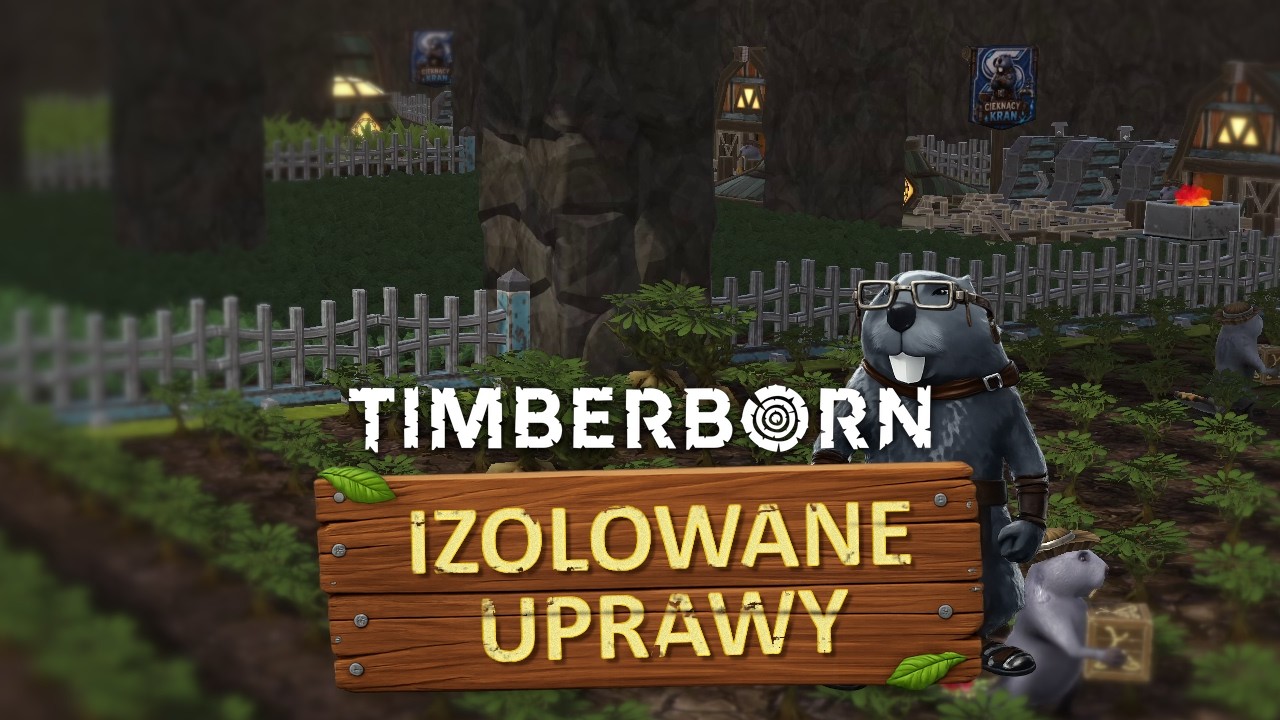 Rolnictwo izolowane metrem? Sprawdźmy! | Timberborn 1.0