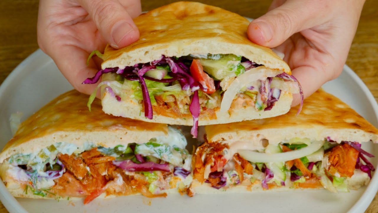 The most delicious Vegan Doner Kebab you have ever eaten! Plant based recipe to surprise everyone!