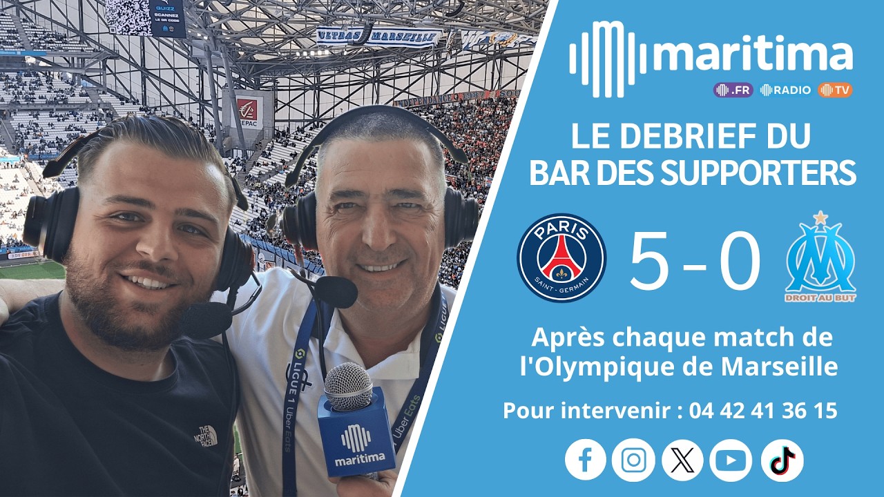 PSG - OM (5-0) : Le debrief du BDS en DIRECT