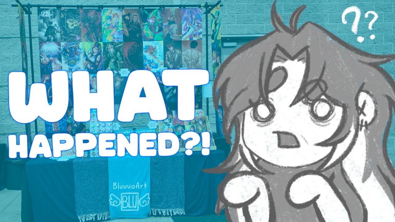KITSUNEKON 2025 was&hellip; interesting&hellip; ✧ Artist Alley Vlog! |  ꒰ა BluuuoArt ໒꒱