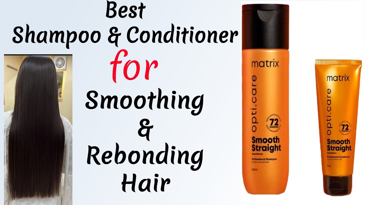 Matrix Opti.care smooth straight shampoo & conditioner || honest review