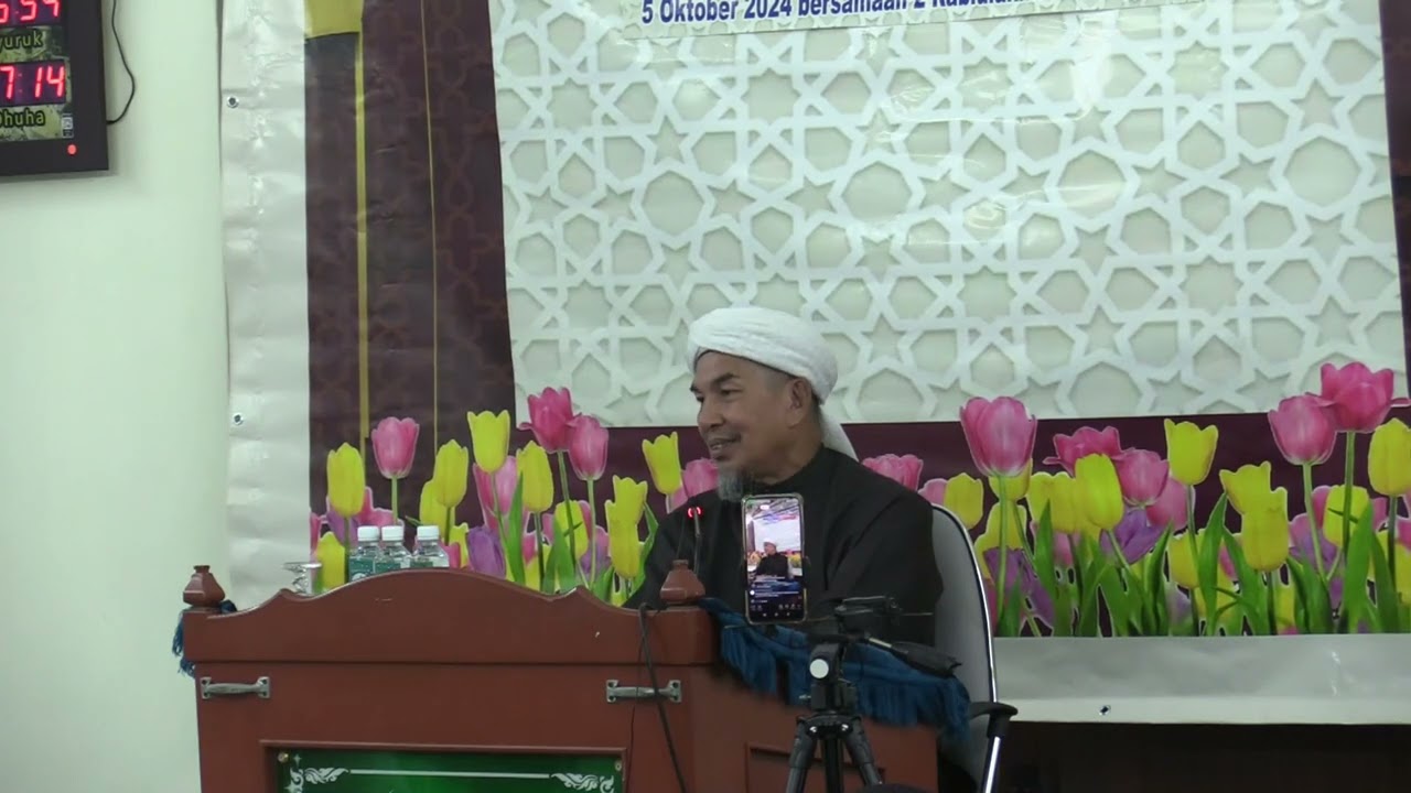 Kuliah Maghrib Perdana Ustaz Mokhtar Yaakob 2024 di Masjid Assyakirin Bandar Damansara Kuantan