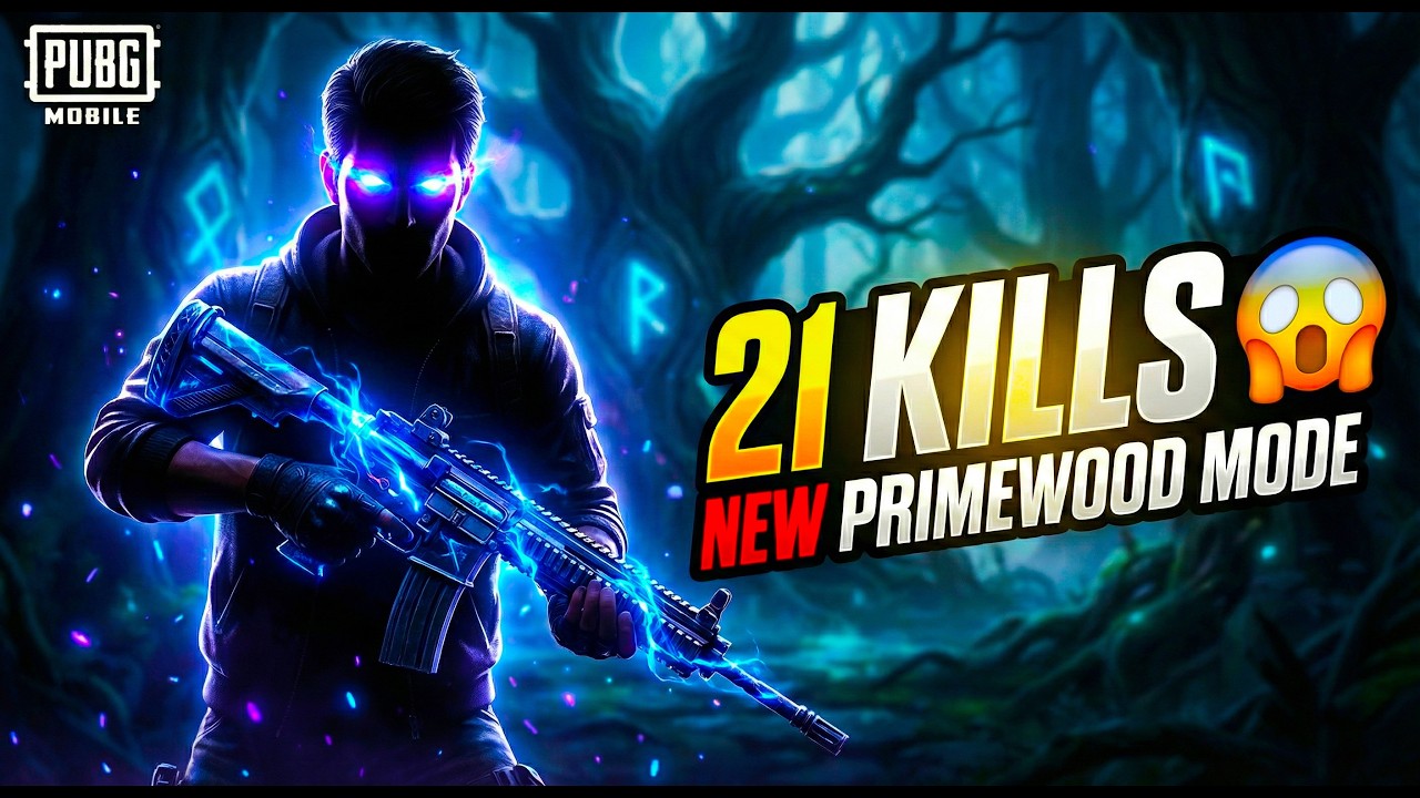 21 KILLS in Primewood Genesis 😱🔥 | PUBG Mobile New Mode Dominated!