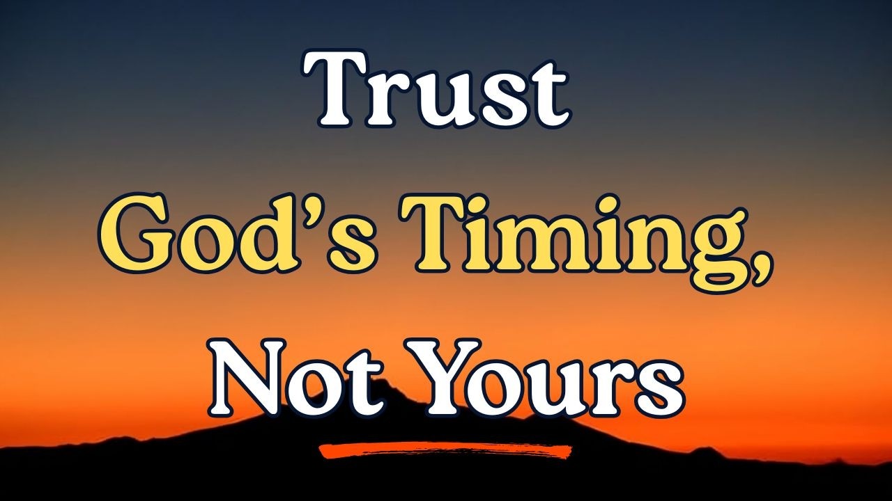 Powerful Morning Prayer for Patience, Faith & Waiting on God | Trust God’s Timing, Not Yours