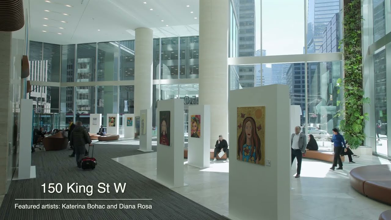 BGO Properties collaborates with HelloArt at 150 King West