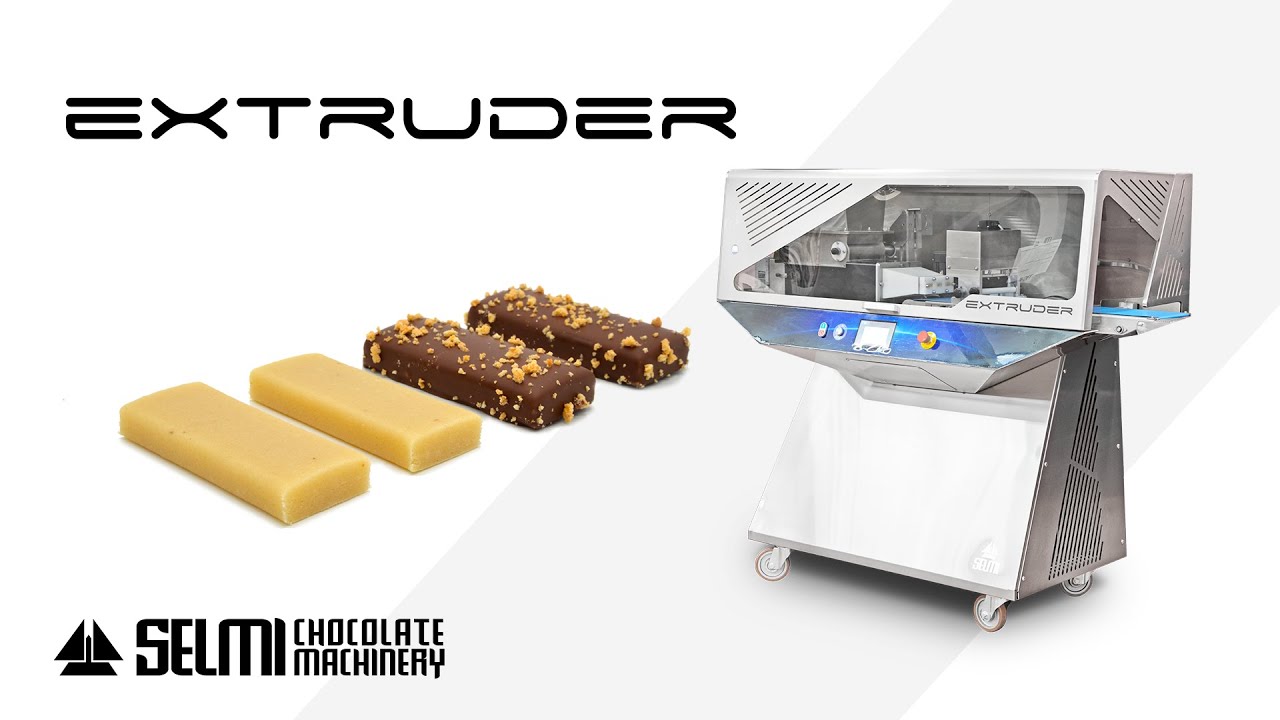 CONTINUOUS EXTRUDER - New continuous linear extruder for protein snack, super food, almond paste etc