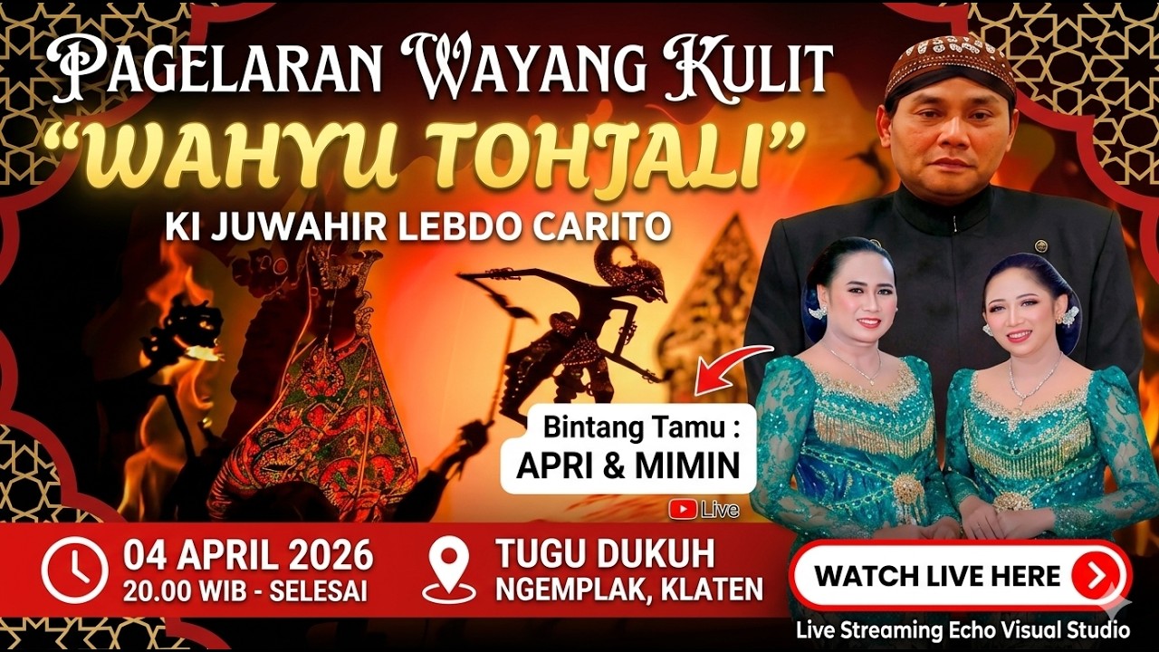 LIVE WAYANG KULIT KI JUWAHIR LEBDO CARITO\\BT APRI - MIMIN\\LK WAHYU TOJALI