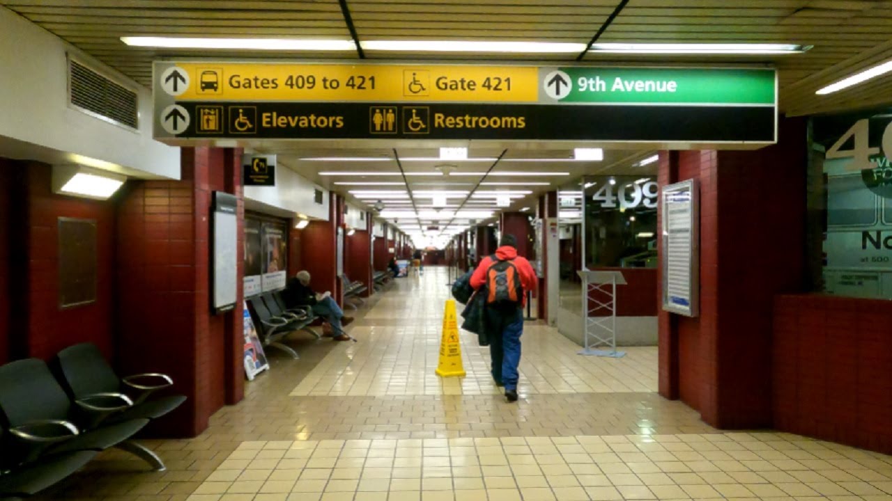 ⁴ᴷ⁶⁰ Walking NYC: The Port Authority Bus Terminal