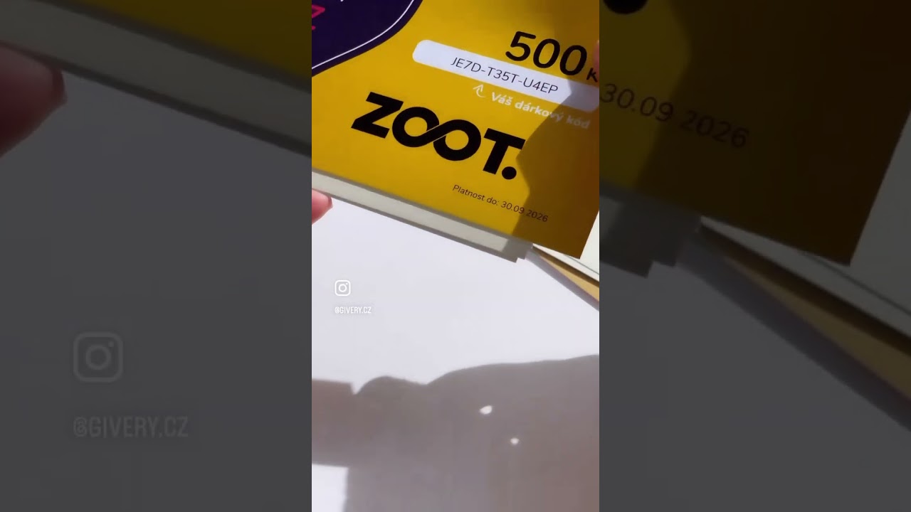 Poukaz je ten nejlep&scaron;&iacute; d&aacute;rek, když chcete trefit do vkusu! 🎁✨ #darek