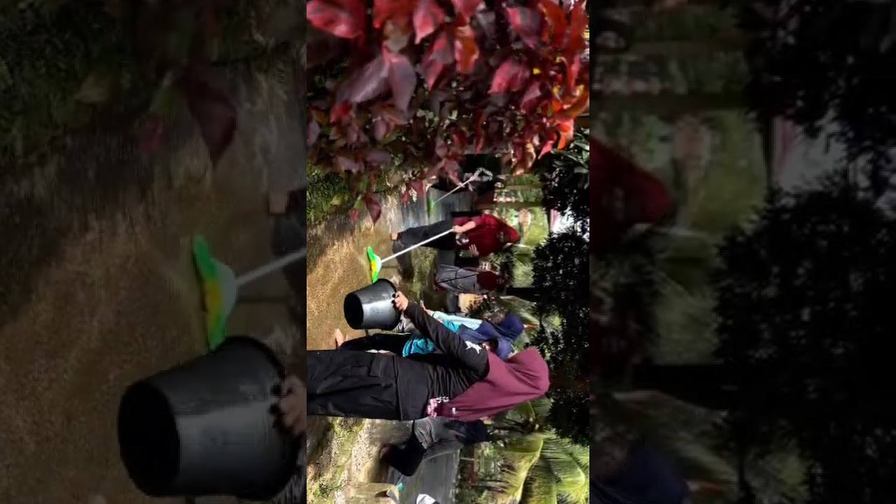 Gotong royong bersama IRMA MASJID AL MUHAJIRIN TRANS SAMBALIUNG 🥰🥰