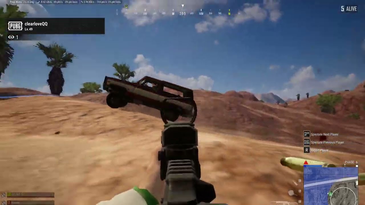 Play PUBG On PC In Miramar Map | Desert Map Team Mode Last Stop Location