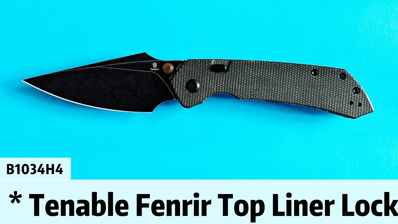 Tenable knives Top Liner Lock Nitro-V #foldingknife #edcknife