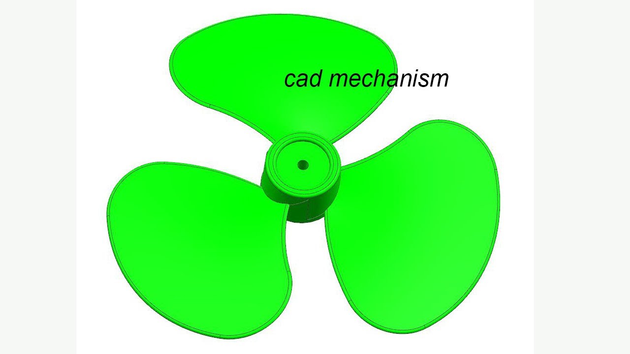 Siemens nx tutorial | How to design a fan