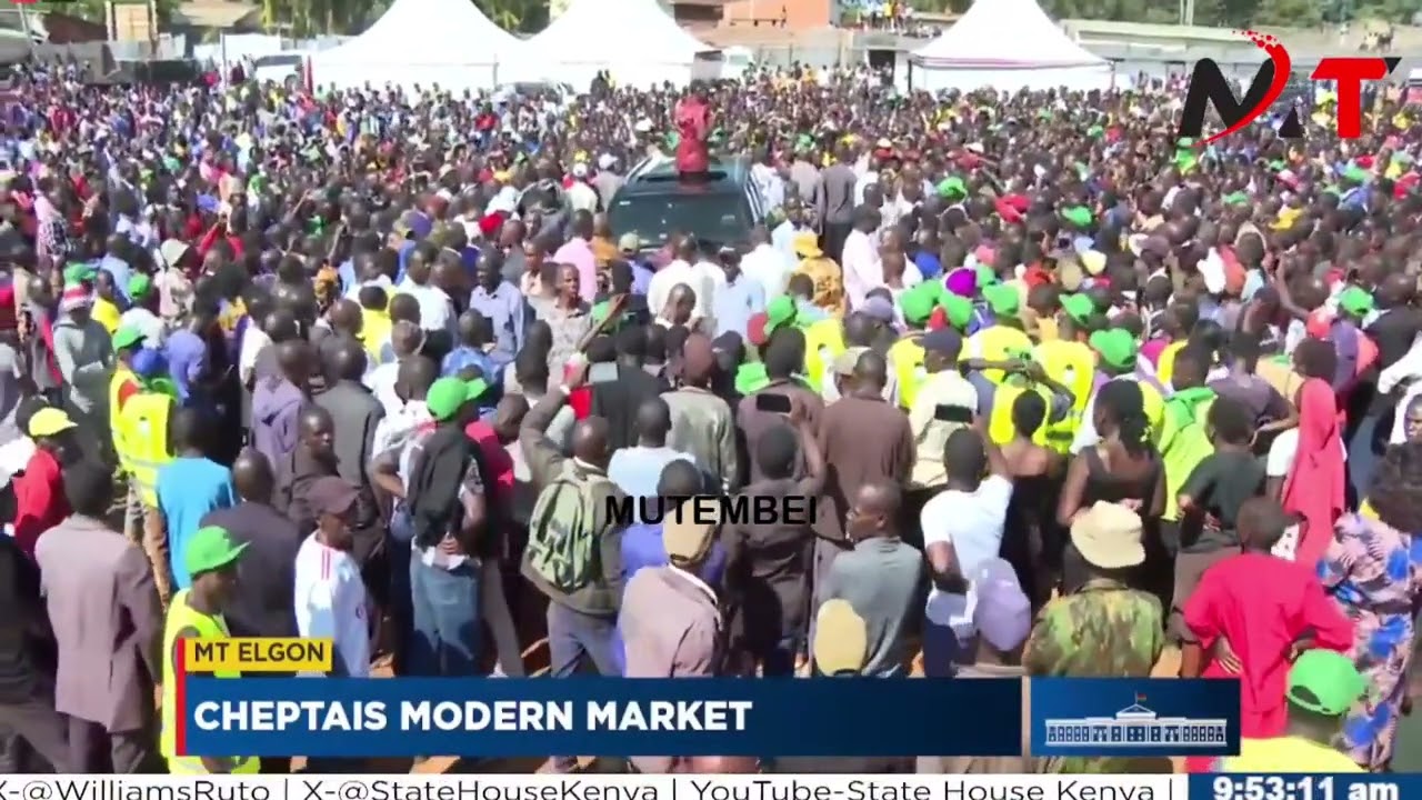 “WAMAMA MTANYONYESHA WATOTO HAPA NDANI!” Ruto CRACKS Mt Kenya crowd after saying this!!!
