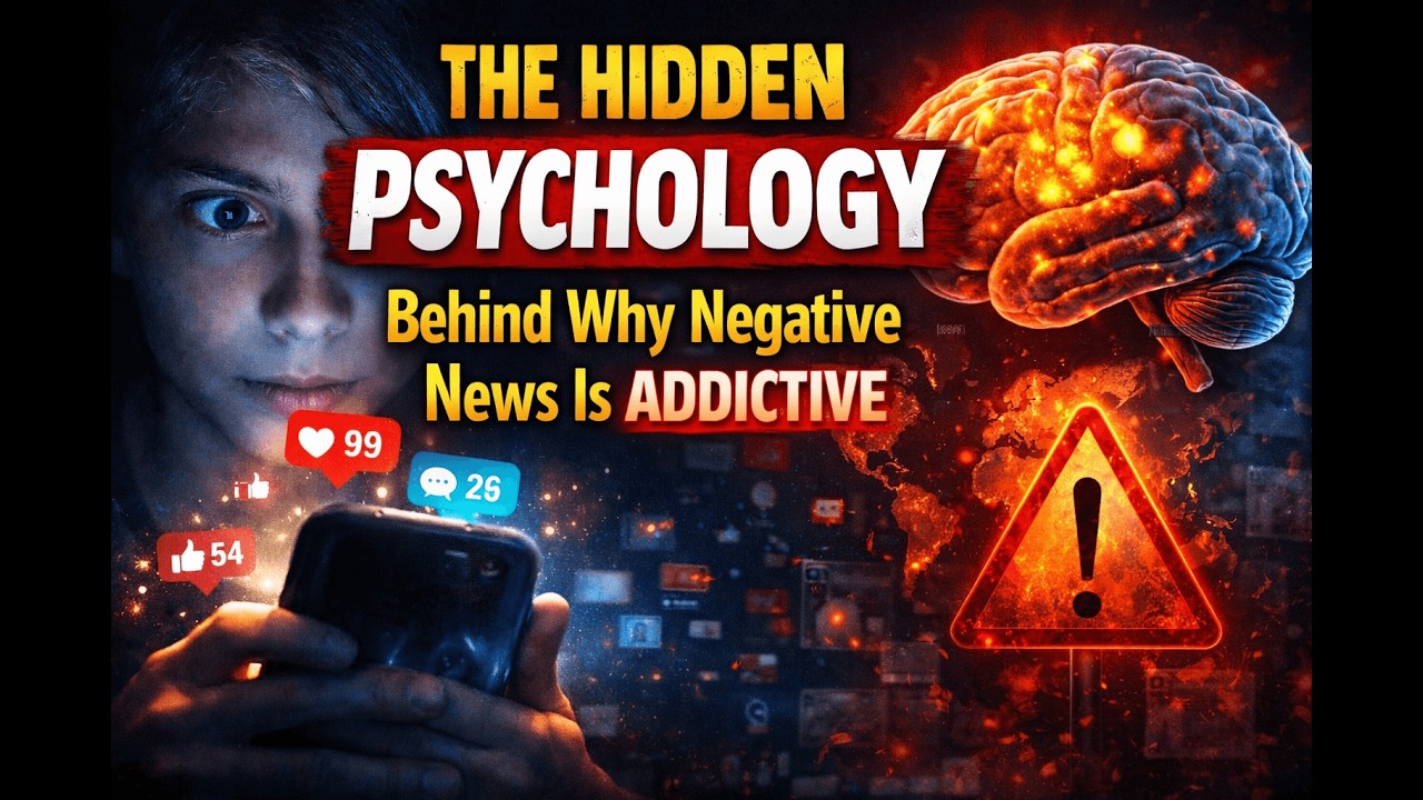 The Hidden Psychology Behind Why Negative News Feels Addictive