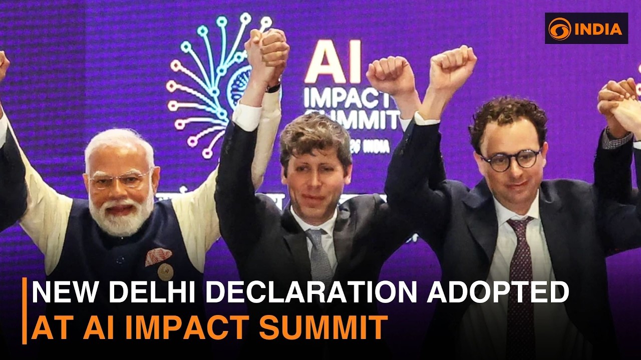 New Delhi Declaration adopted at AI Impact Summit and more news | DD India