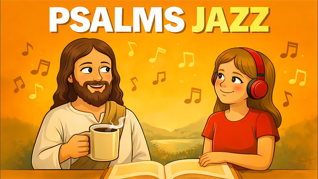 Jazz para Trabalhar e Estudar ☕ Salmos | Jazz Cristão Relaxante para Foco e Paz