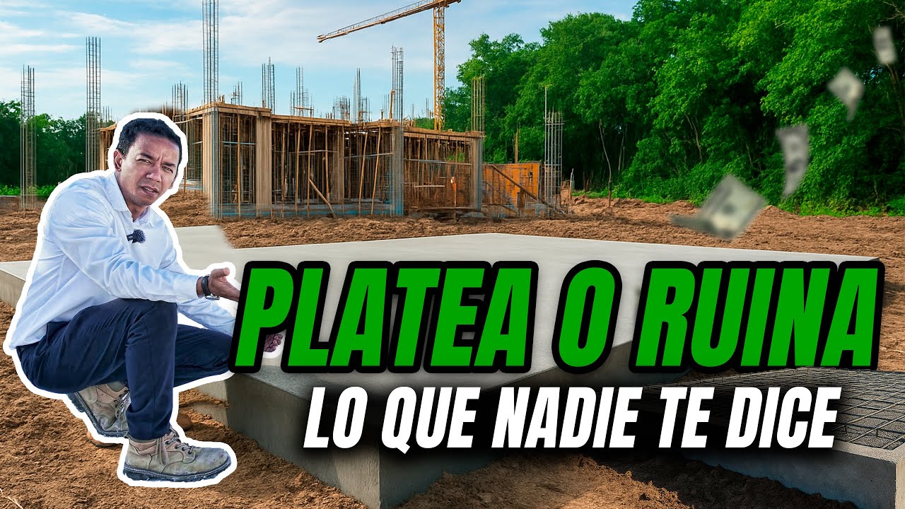 Construir sin una Buena Platea es un Peligro No Inicies tu obra sin ver Esto | Arquitecto Calderon