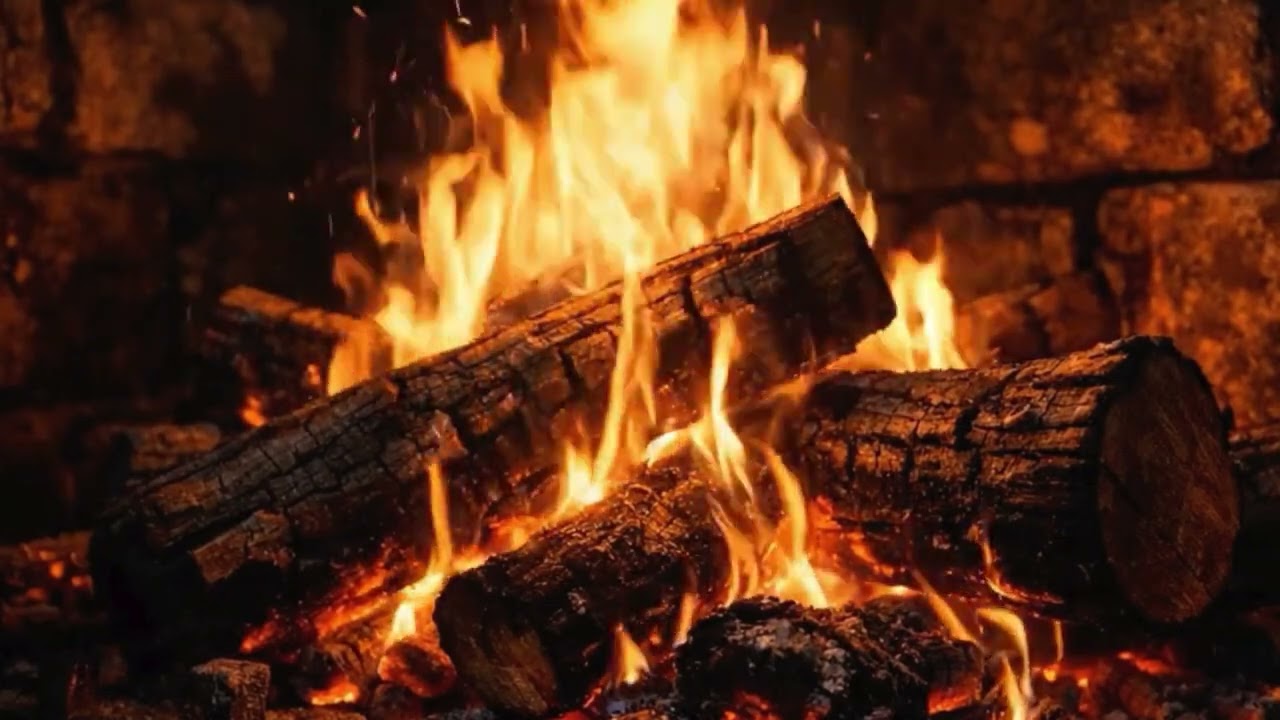 🔥 10 HOURS Fireplace Sounds | Cozy Crackling Fire Ambience for Sleep, Study & Relaxation
