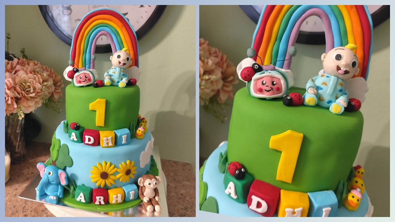 Cocomelon cake #cocomelon #cake #tutorial #song #trending #viral #youtube #birthday #cute #fun