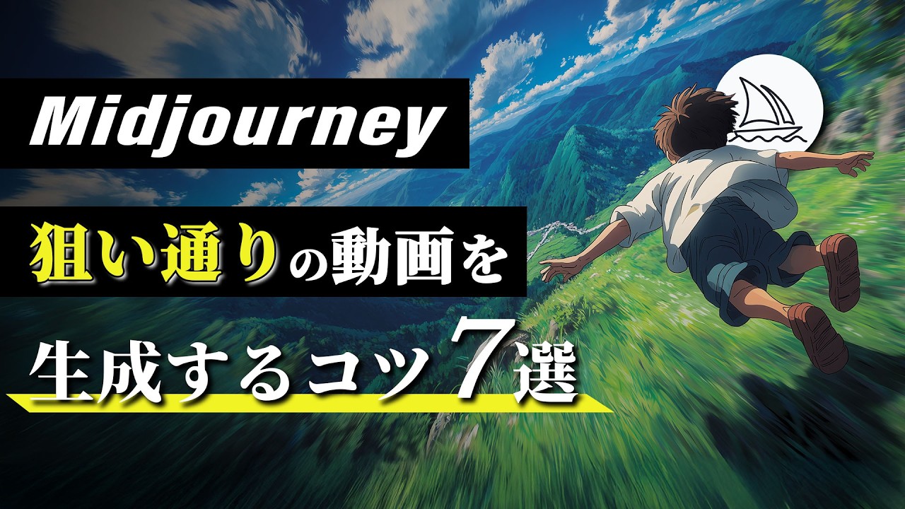【失敗回避】Midjourneyの動画生成で「狙った動き」を再現するコツ7選｜生成コストを無駄に消費するのは辞めましょう