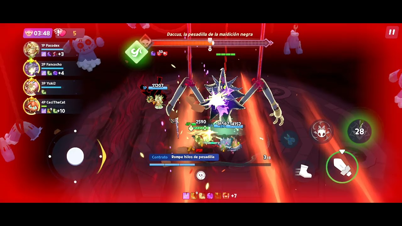 Abyss T2: Extreme mode - First clear! [With: Pacodex, Fancocho, Yuki2] CeciTheCat's Pov