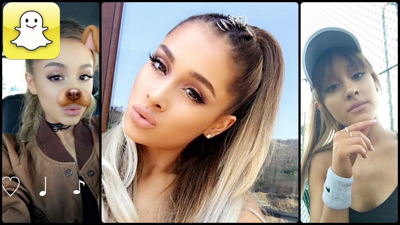 Ariana Grande - Snapchat Video Compilation (Best 2016★) #2