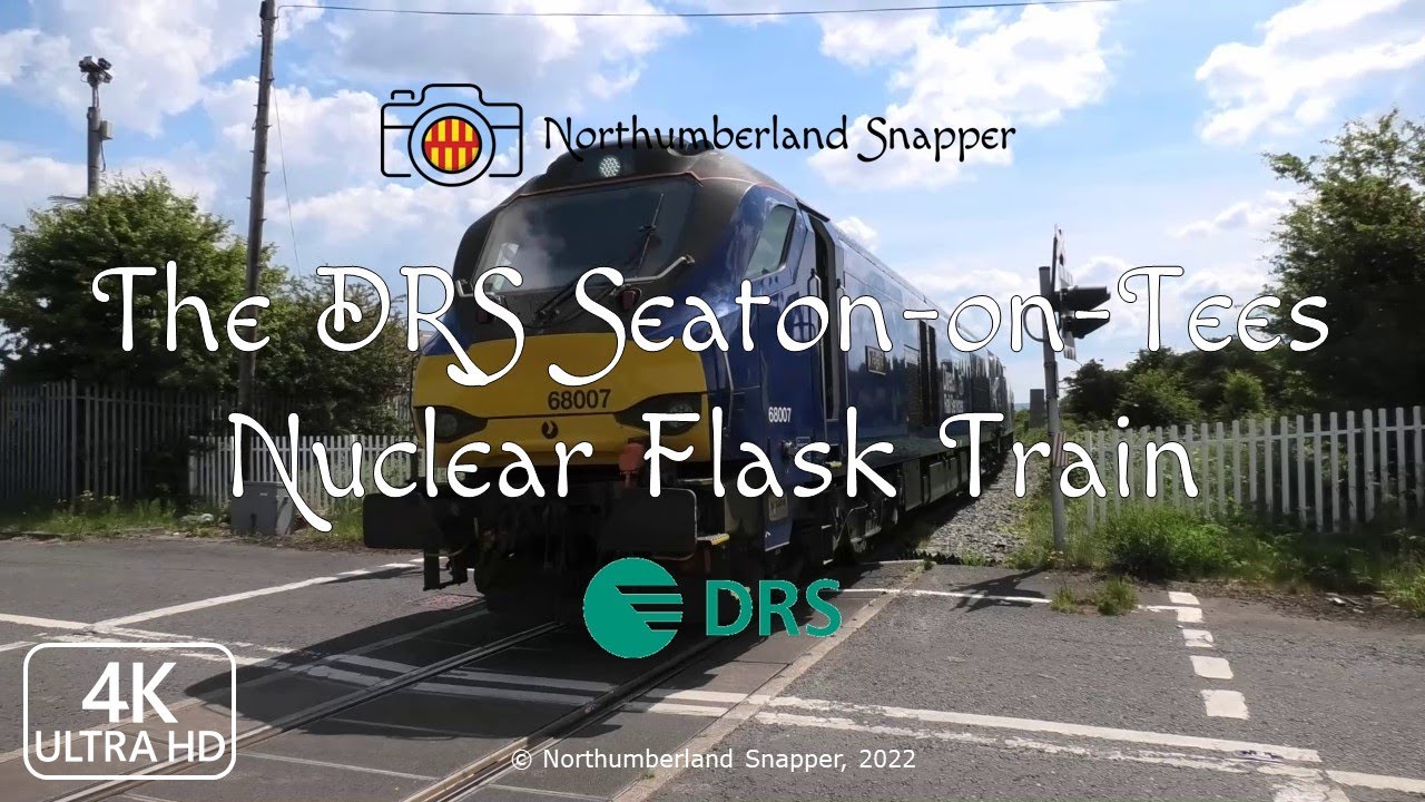 The DRS Seaton-on-Tees Nuclear Flask Train
