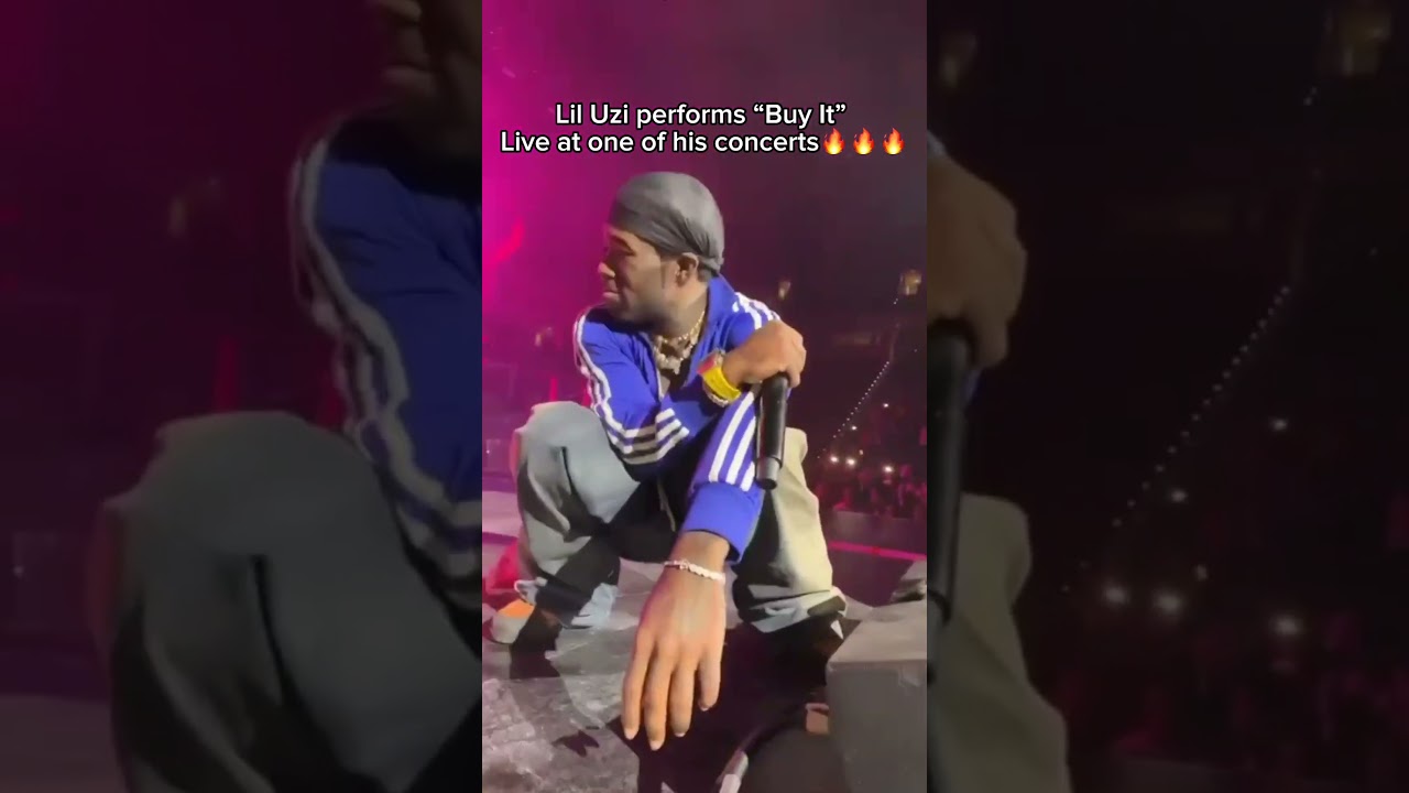 Lil Uzi Performs Buy It Live at a Concert