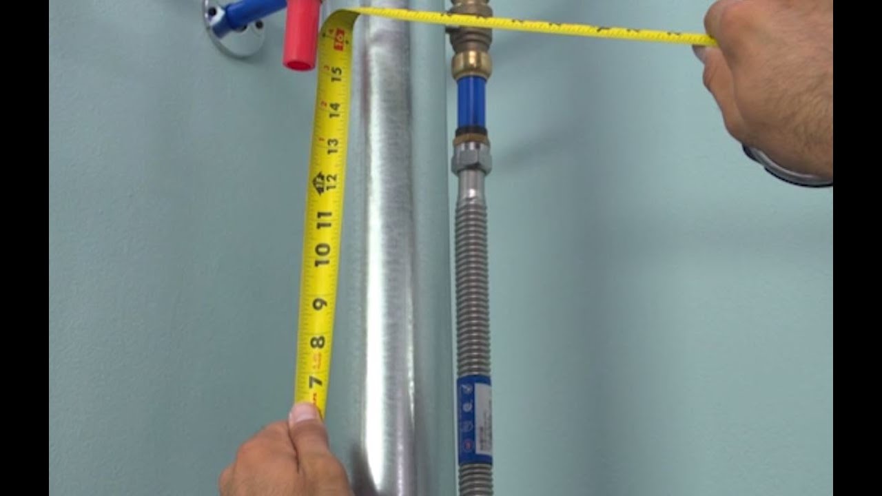 How to Install a BrassCraft® PEX x FIP Water Heater Connector