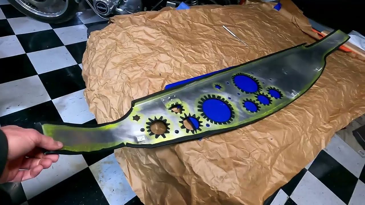 FFR MK 4 Dash Leather and Install - Shelby Cobra replica build
