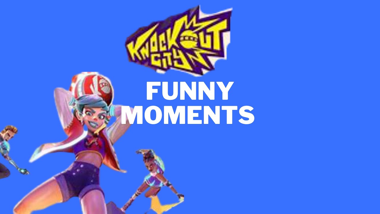 Knockout City Funny Moments - Rage, Funny Throws, Falling off, and Fails