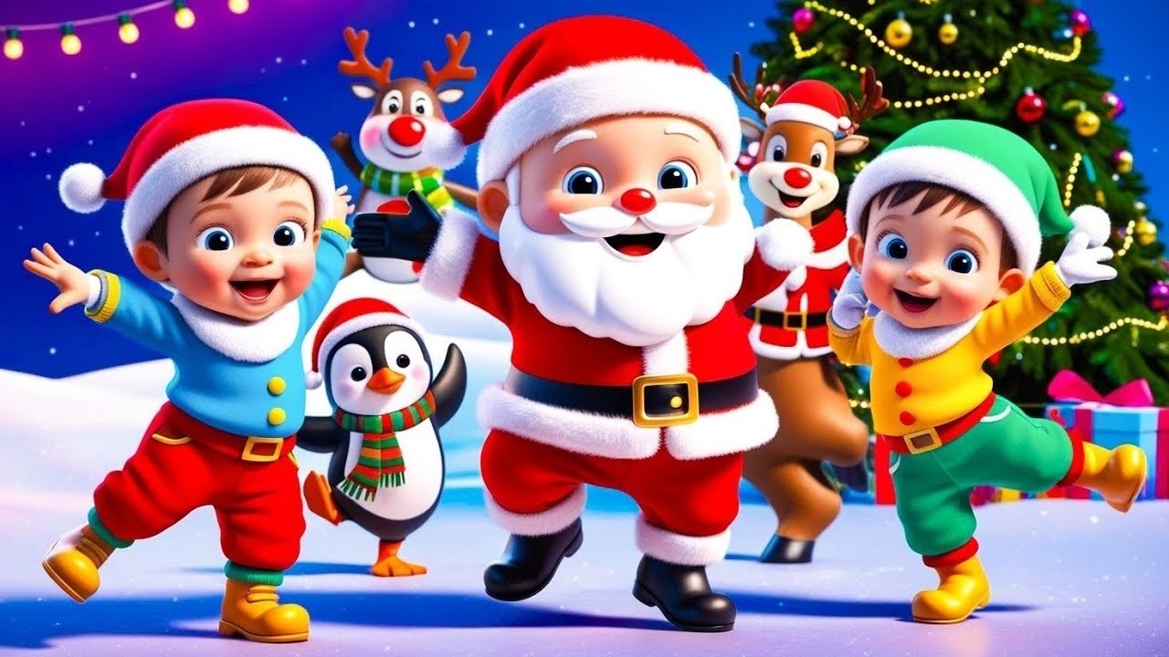 Jingle Bells Song |  Jingle All The Way | Toddlers Dance Party On Christmas Songs|@KidssVentures