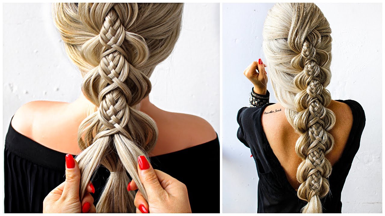 Pull Through Woven Fishtail Braid by Another Braid