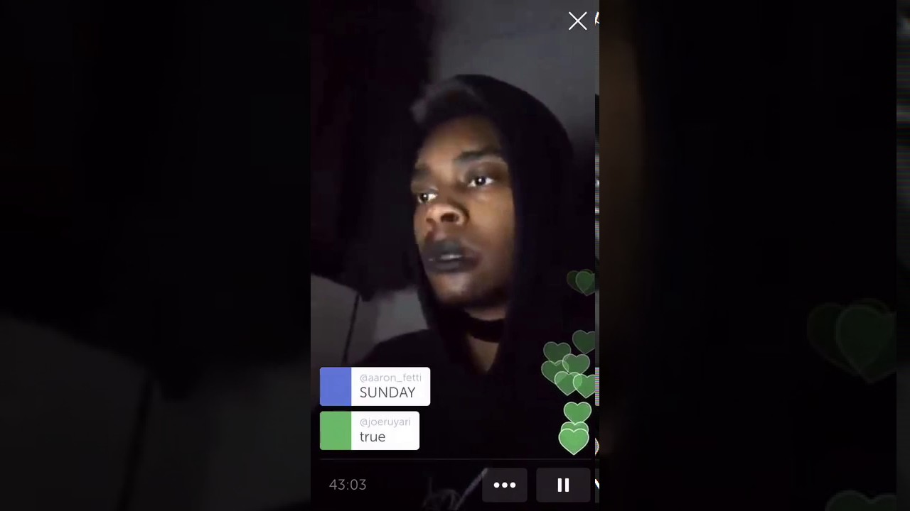 Syringe plays an unreleased song on periscope.