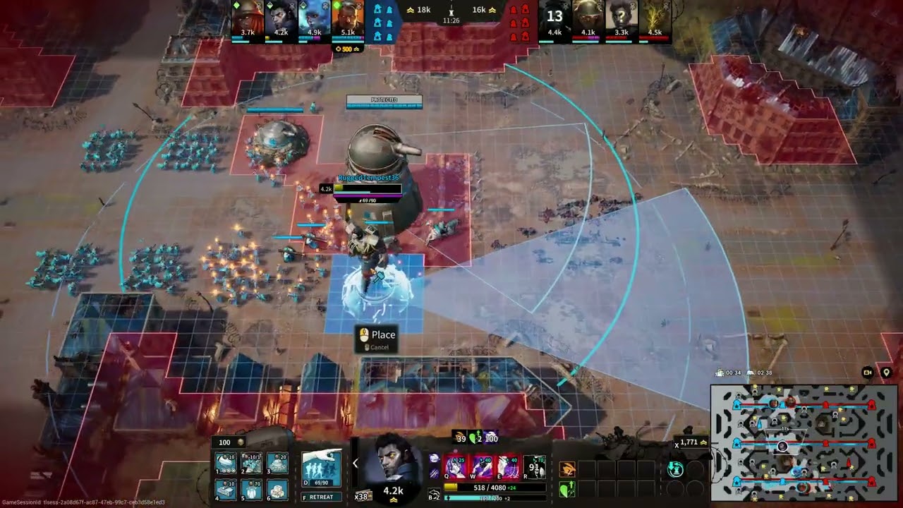 March of Giants Closed Alpha - First Win with Le Poilu