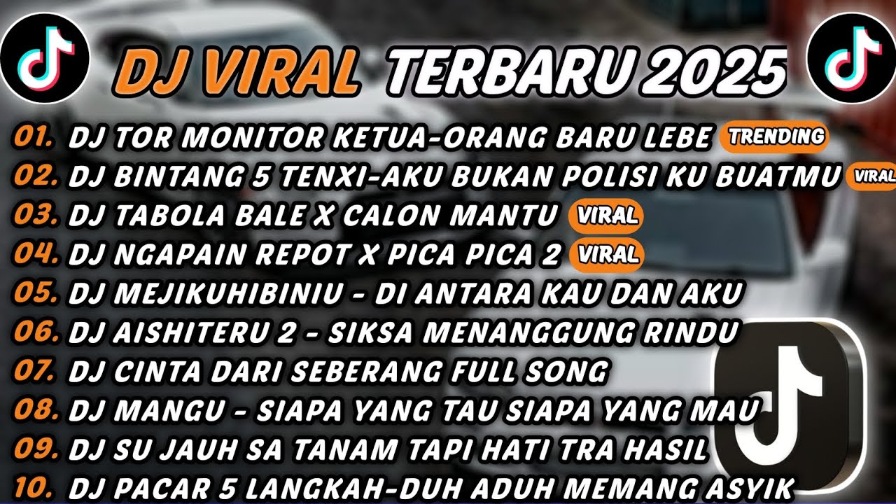 DJ TIKTOK TERBARU 2025 - DJ TOR MONITOR KETUA-ORANG BARU LEBE GACOR🎵DJ BINTANG 5 TENXI🎵