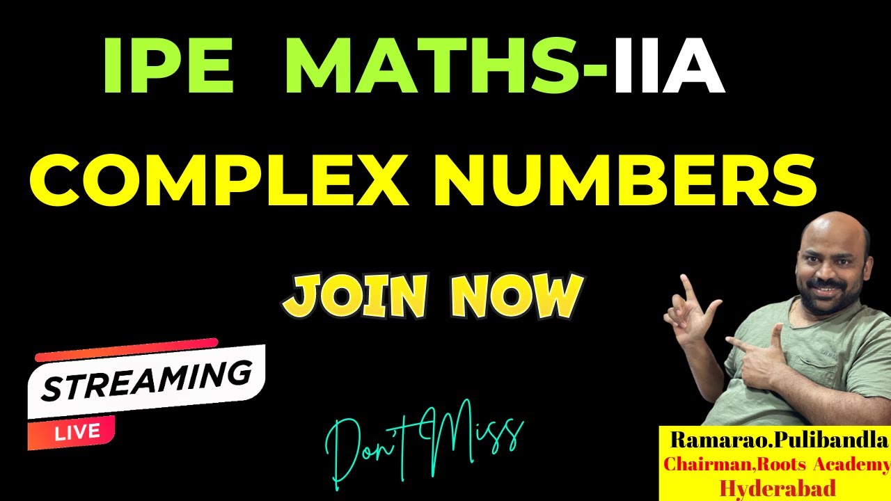 Complex Numbers TS | AP INTER 2ND YEAR MATHS -2A IMPORTANT QUESTIONS | 
