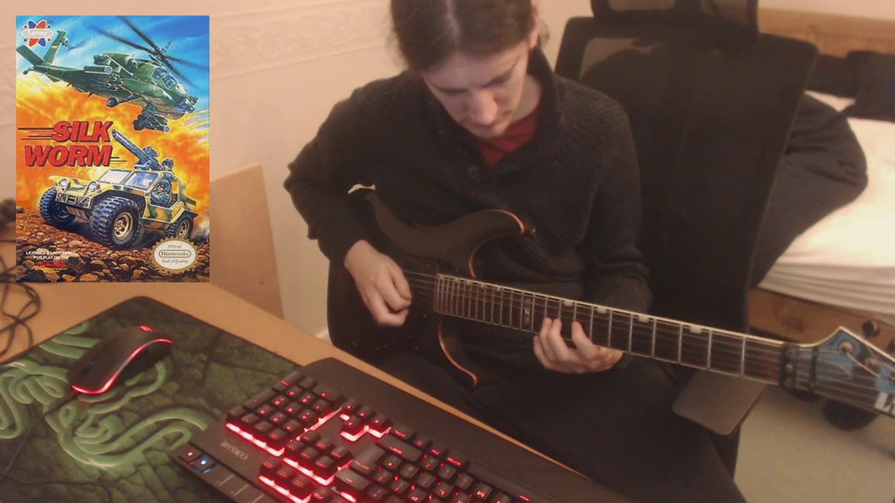 Silkworm Theme (Amiga) - Guitar Cover