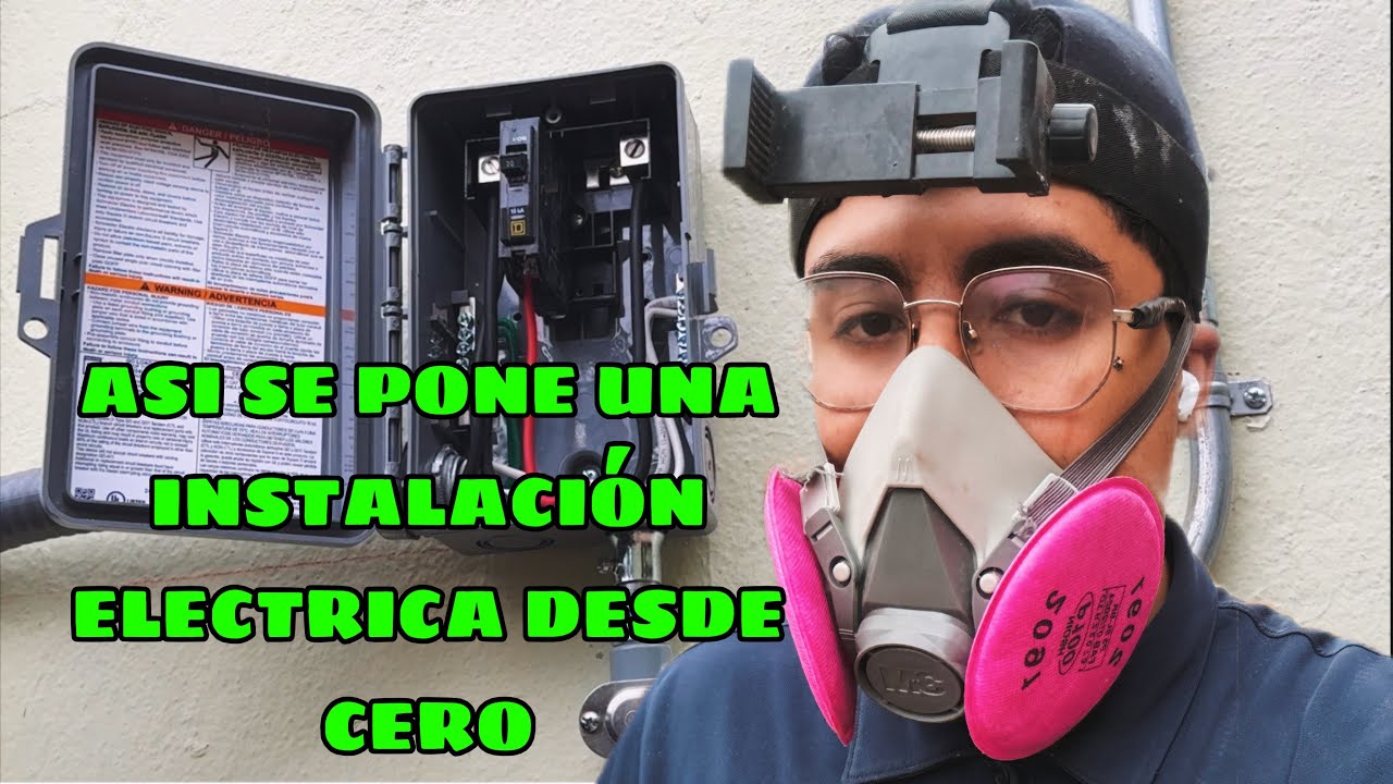Así es como se pone una ⚡️INSTALACIÓN  ELECTRICA⚡️ desde CERO 😱